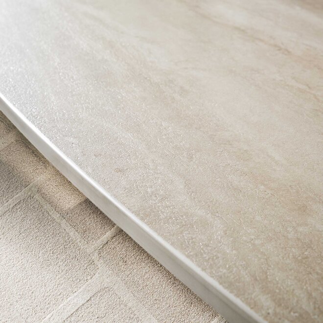 Salontafel Romano Arch 135cm / 3D keramiek travertin