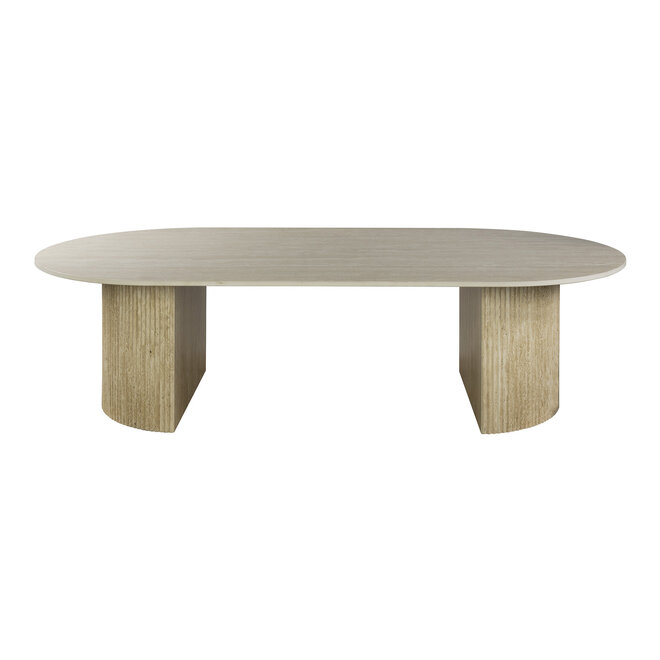 Salontafel Romano Arch 135cm / 3D keramiek travertin
