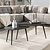 Salontafel Onyx peervormig set van 2 / 3D melamine graphite