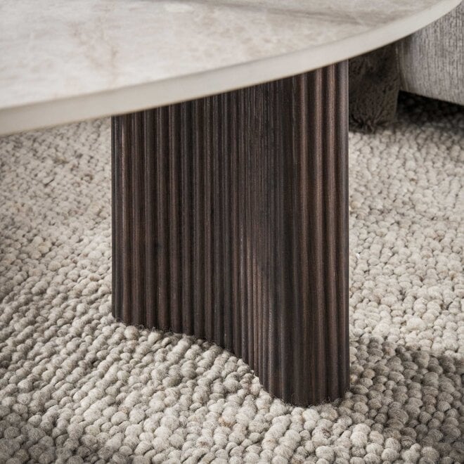 Salontafel Ceramo aperto set van 2 / 3D keramiek Taj Mahal