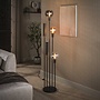 Vloerlamp Sfera Tricolore 5-lichts / Artic zwart
