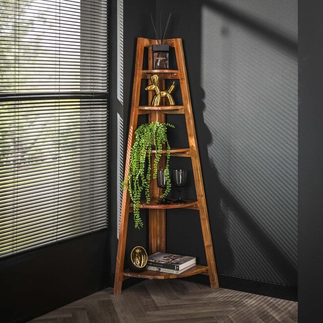 Hoekrek Angle / Massief acacia zand