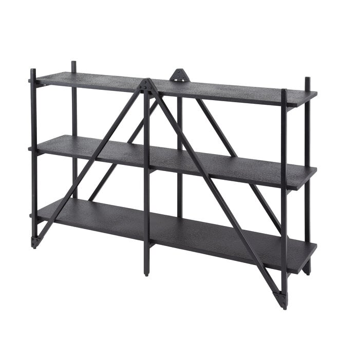 Wandrek Piega 3 laags 130cm / Grijs