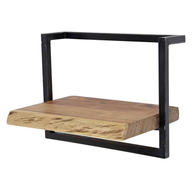 Wandplank Edge Frame 40cm / Massief acacia