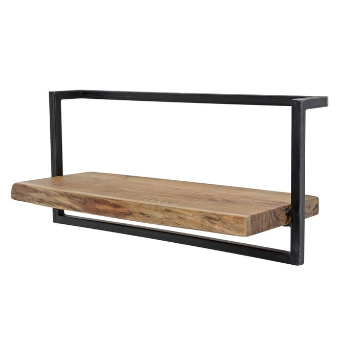 Wandplank Edge Frame 65cm / Massief acacia