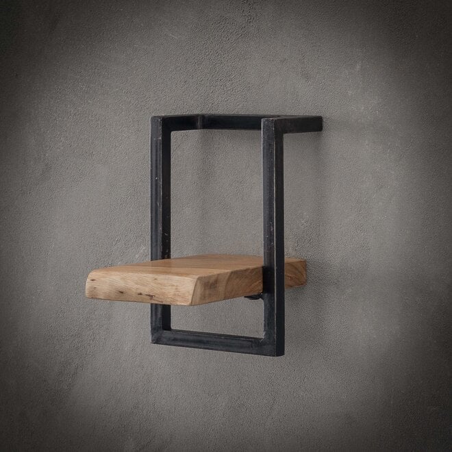 Wandplank Edge Frame 30x65cm hoog / Massief acacia