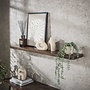 Wandplank Carve 120cm / Massief acacia bruin