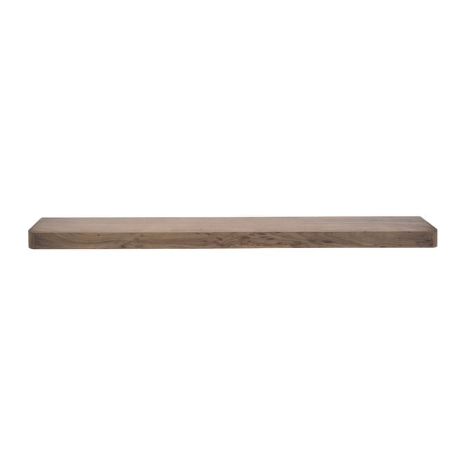 Wandplank Carve 200cm / Massief acacia bruin