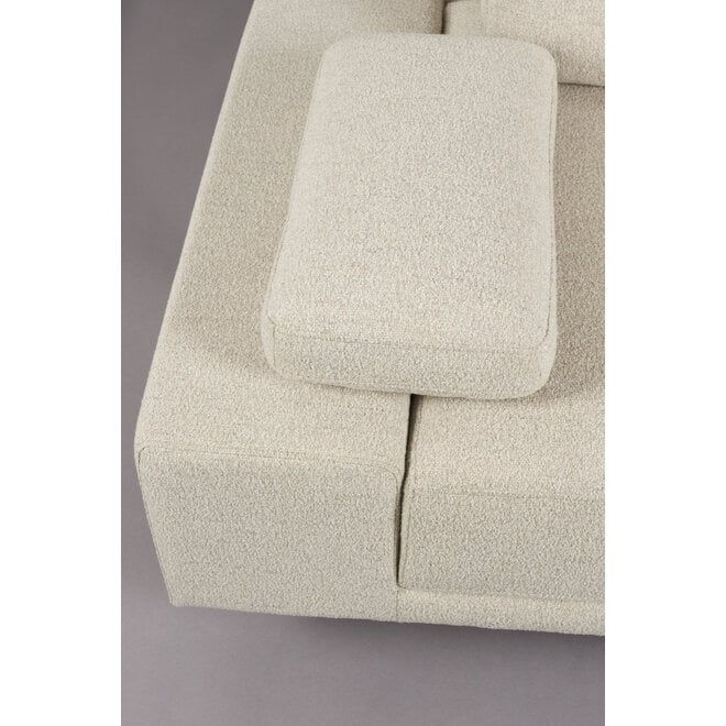 Bank Shelly Off-Wit Rechts Chaise Longue