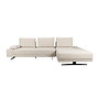 Bank Shelly Off-Wit Rechts Chaise Longue