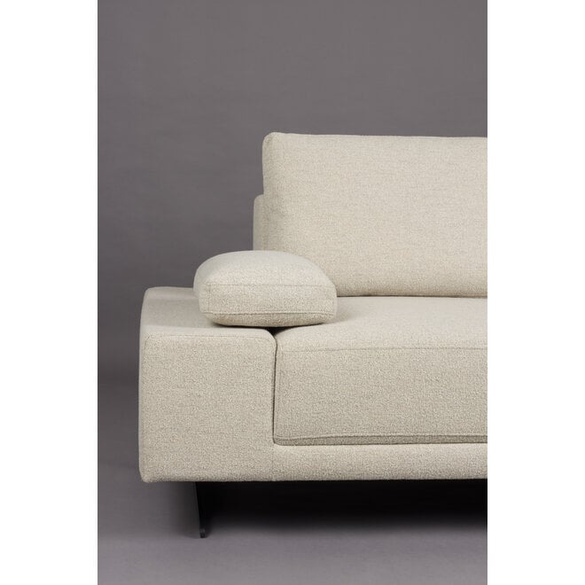 Bank Shelly Off-Wit Rechts Chaise Longue