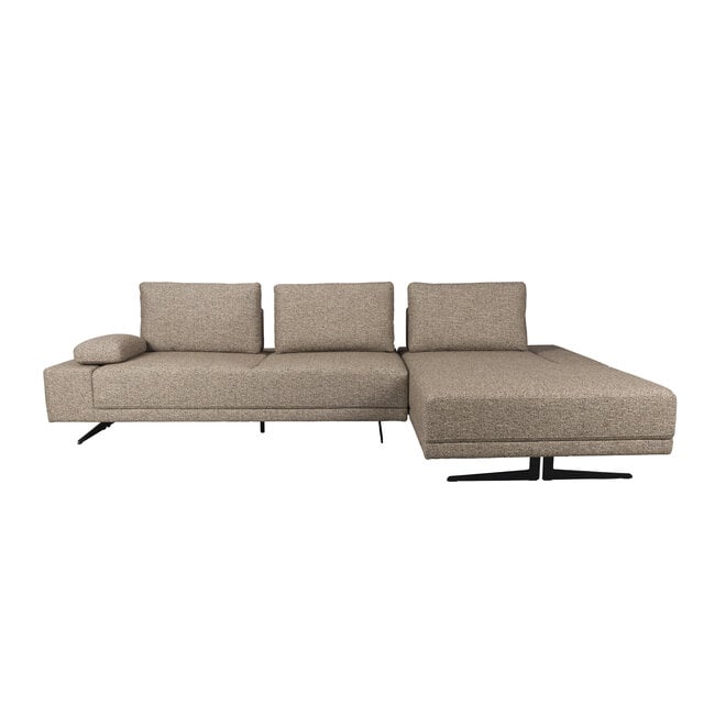 Bank Shelly Cinnamon Rechts Chaise Longue
