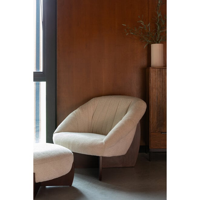Poef Emilius Beige