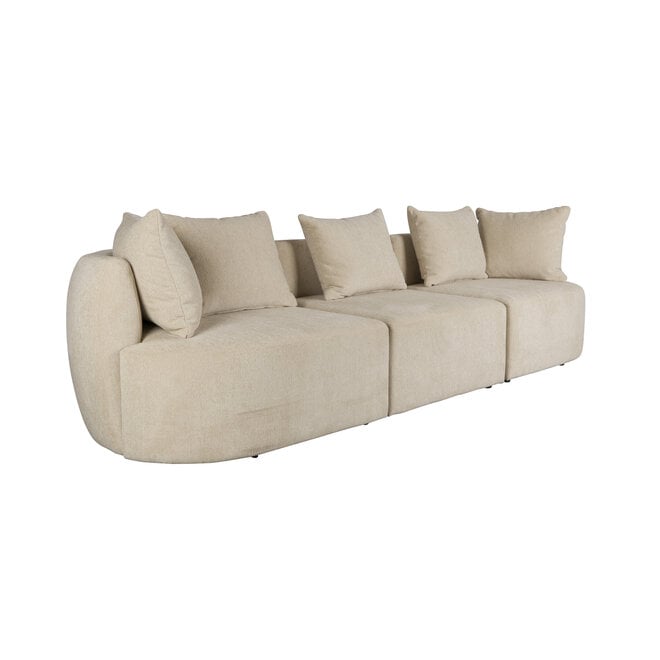 Bank Rocca 4.5 Seater Latte
