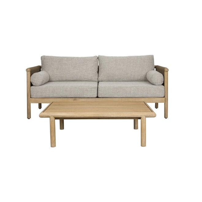 Set Buiten Bank Oasis + salontafel