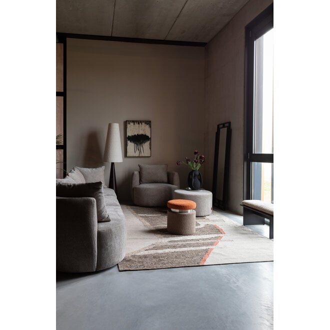 Lounge stoel Rocca Cappuccino