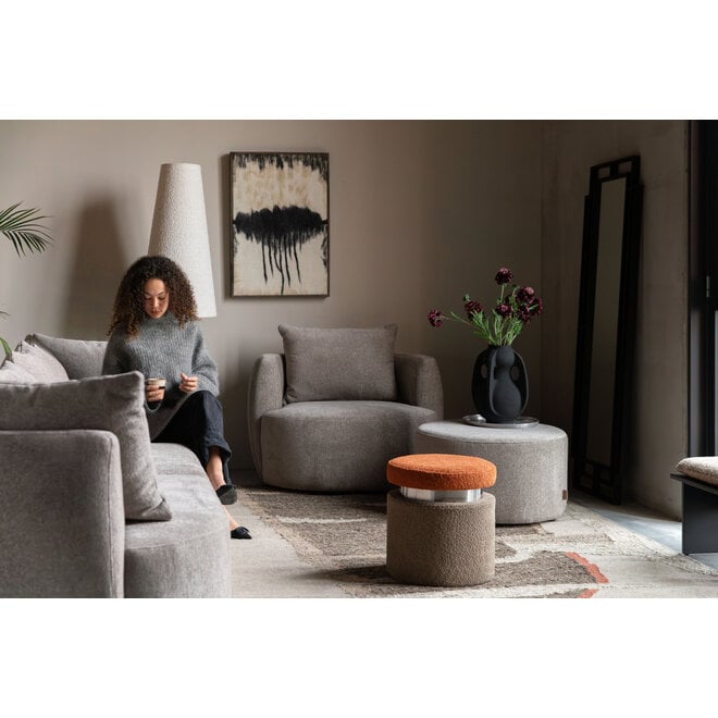 Lounge stoel Rocca Cappuccino