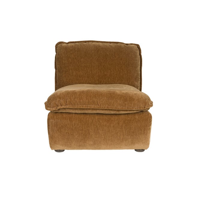 Lounge stoel Radley Cognac