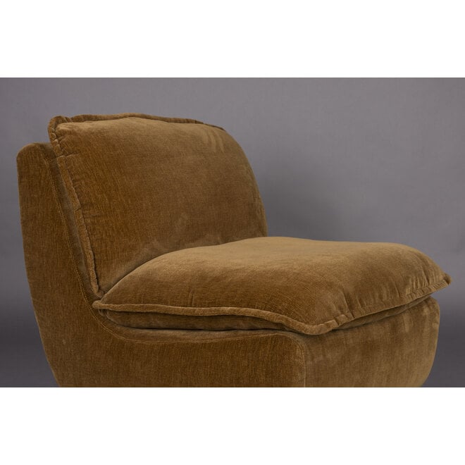 Lounge stoel Radley Cognac