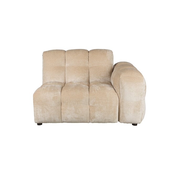 Bank Element Hackman With Arm Rechts Velours Beige