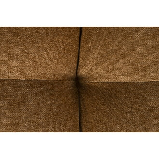 Bank Hackman 3-Seater Velours Cognac