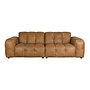 Bank Hackman 3-Seater Leer Cognac
