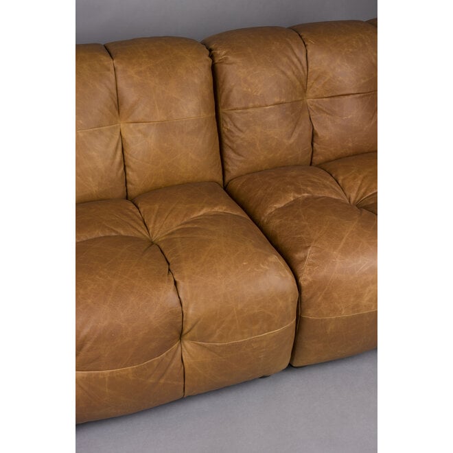 Bank Hackman 3-Seater Leer Cognac