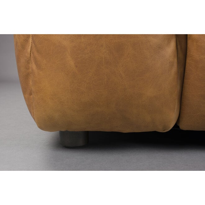 Bank Hackman 3-Seater Leer Cognac