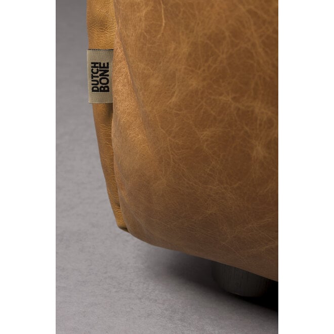 Bank Hackman 3-Seater Leer Cognac