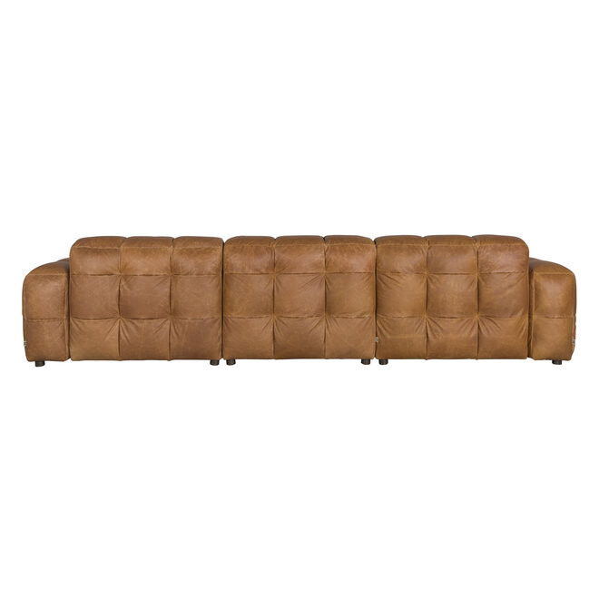 Bank Hackman 4,5-Seater Leer Cognac
