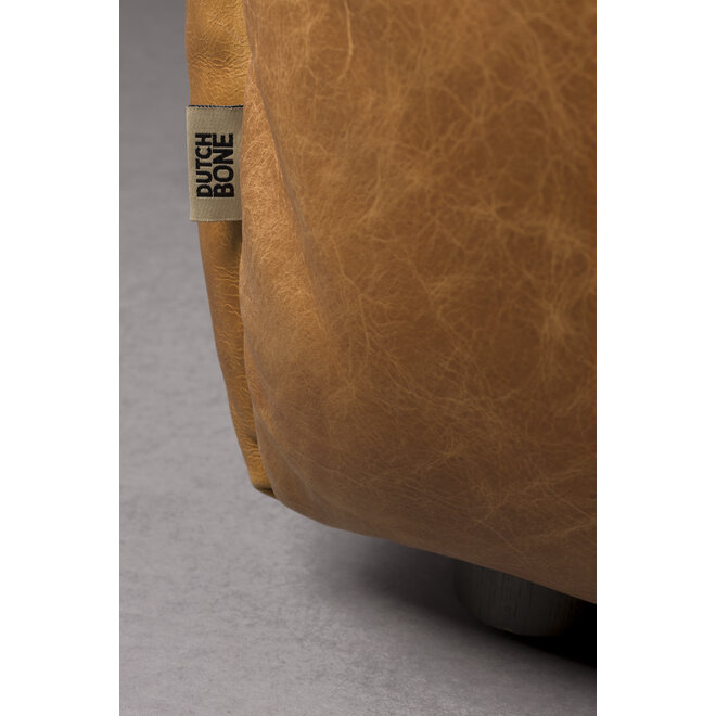 Bank Hackman 4,5-Seater Leer Cognac