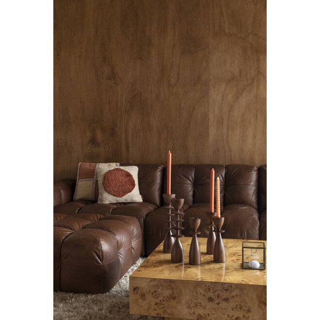 Bank Hackman 4,5-Seater Leer Cognac