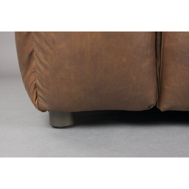 Bank Hackman 3-Seater Leer Chocolate