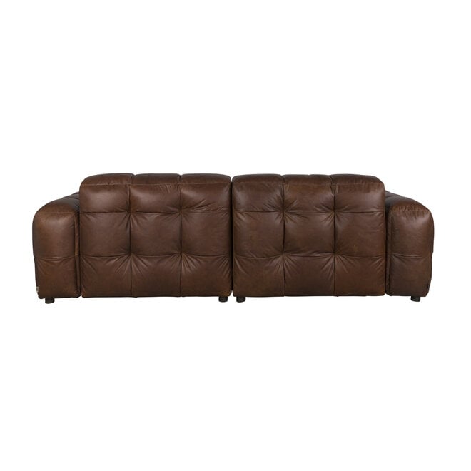Bank Hackman 3-Seater Leer Chocolate