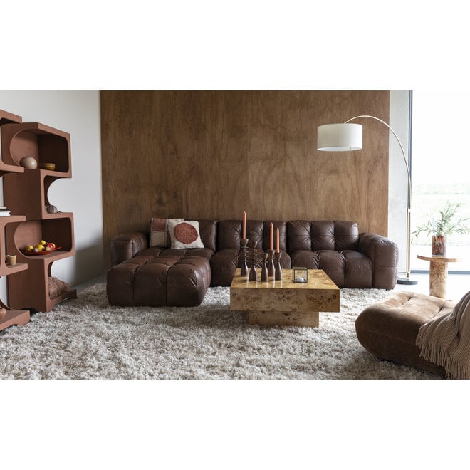 Bank Hackman 4,5-Seater Leer Chocolate