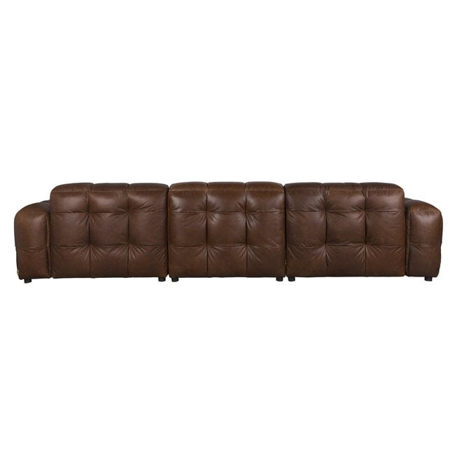 Bank Hackman 4,5-Seater Leer Chocolate