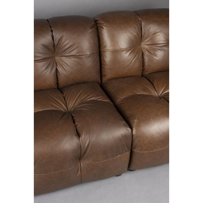 Bank Hackman 4,5-Seater Leer Chocolate