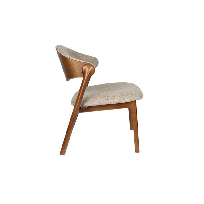 Lounge stoel Babington Walnut
