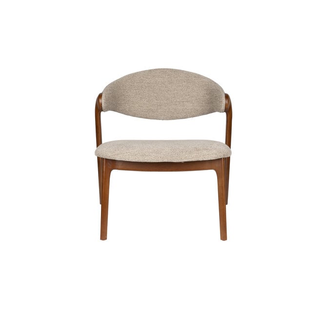 Lounge stoel Babington Walnut