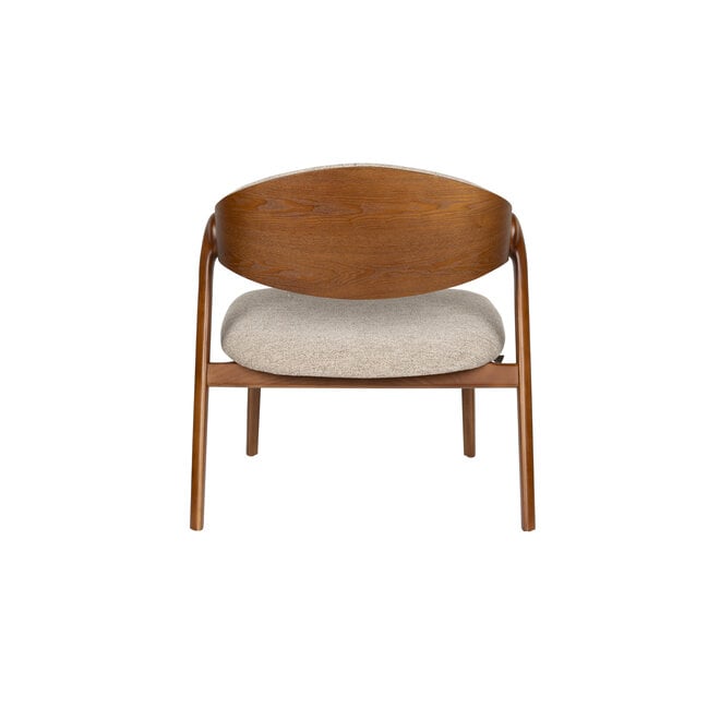 Lounge stoel Babington Walnut