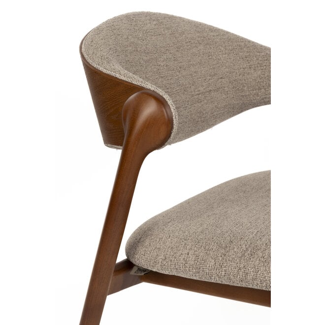 Lounge stoel Babington Walnut
