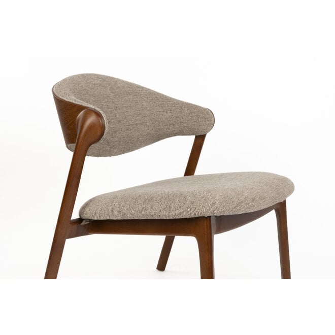 Lounge stoel Babington Walnut