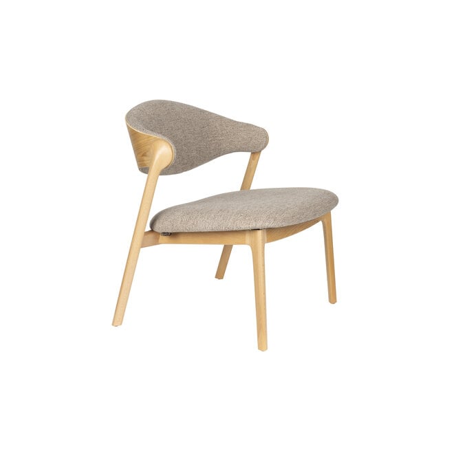 Lounge stoel Babington Natural