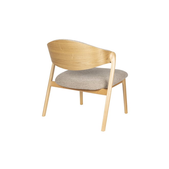 Lounge stoel Babington Natural