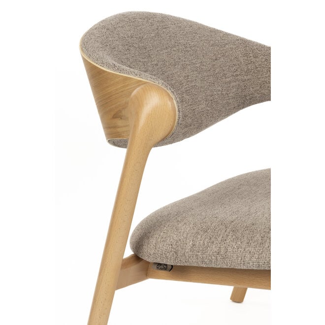 Lounge stoel Babington Natural
