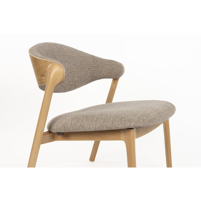 Lounge stoel Babington Natural