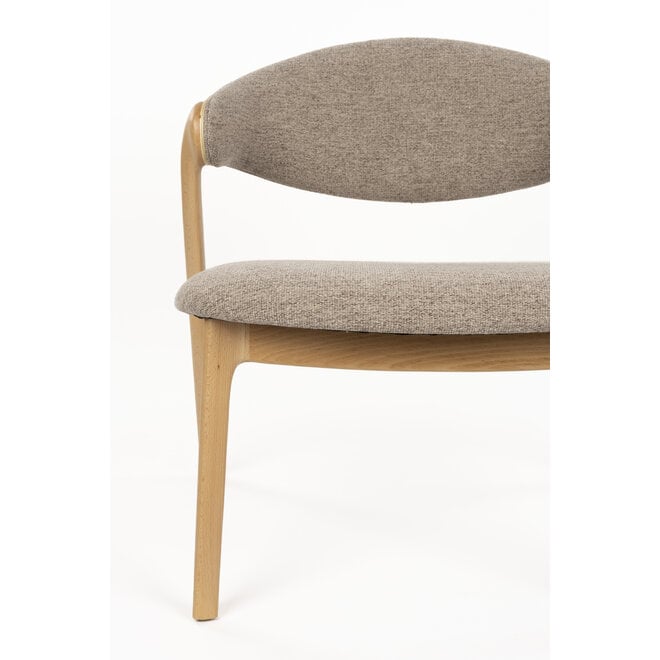 Lounge stoel Babington Natural