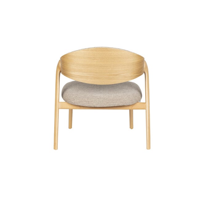 Lounge stoel Babington Natural