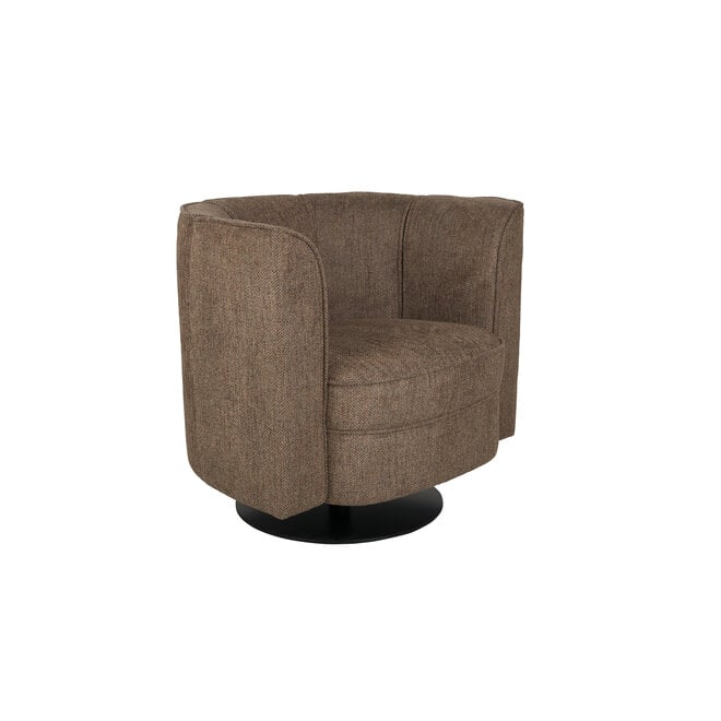Lounge stoel FLaager bruin