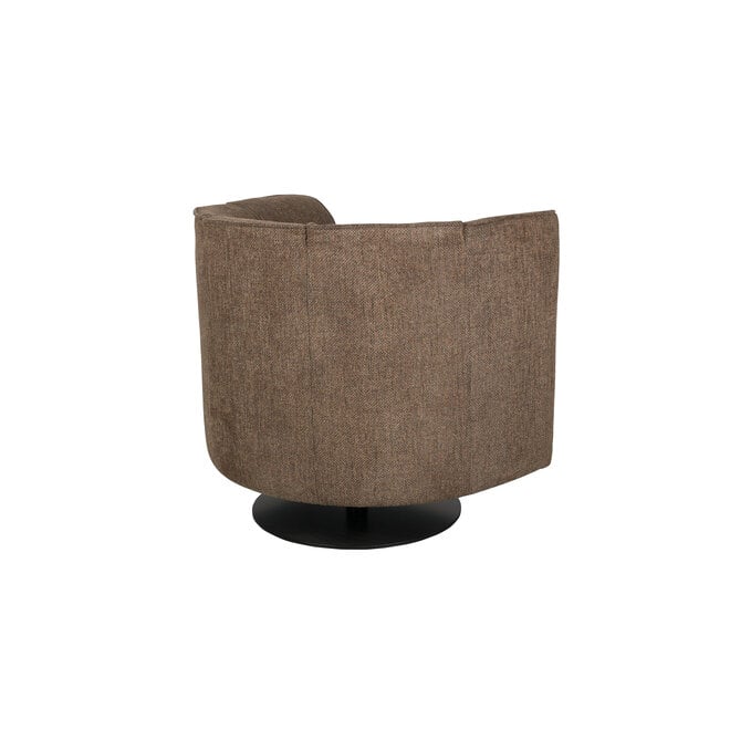 Lounge stoel FLaager bruin